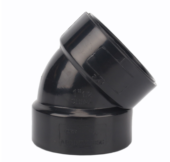 ABS Elbow 45° x 1½in Black ABS pluming
