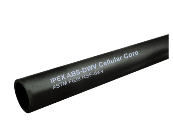 ABS Pipe 3in x 12ft Black ABS pluming