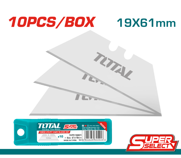 10 Pcs utility knife blades set Accessory