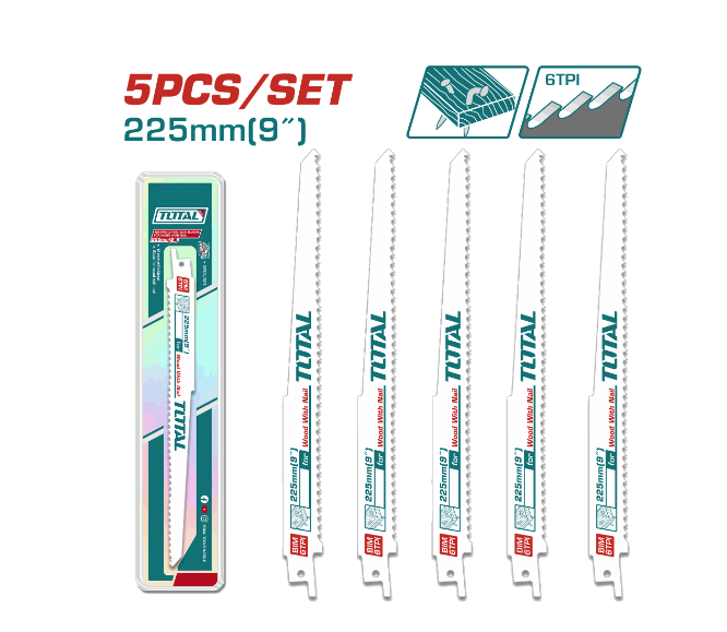 Reciprocating saw blades for wood with nail Accessory