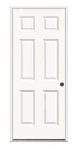 36"X80" Left Side Single Door Solid Standard