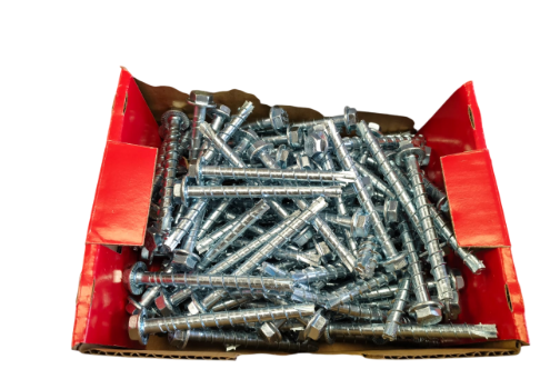 HILITY SCREW 1/4" X 3"