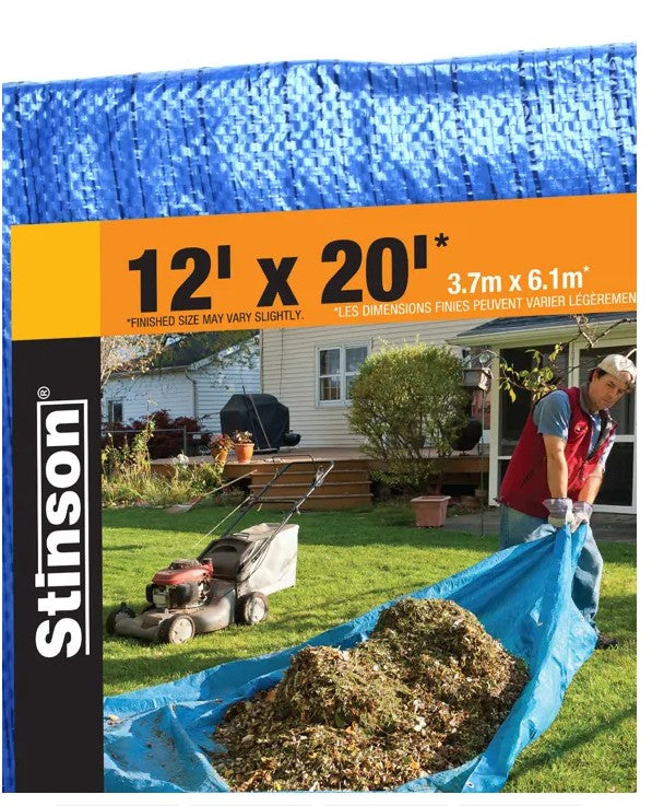 TARPAULIN 12FT X 20FT BLUE