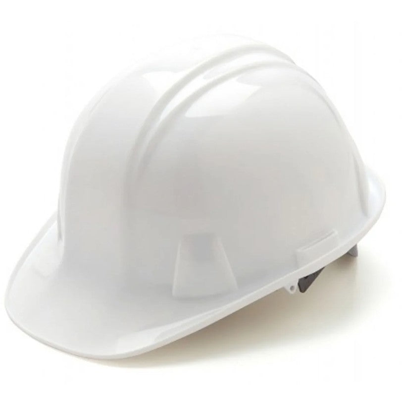 Hardhat With 4-Point Ratchet SL Series Standard White