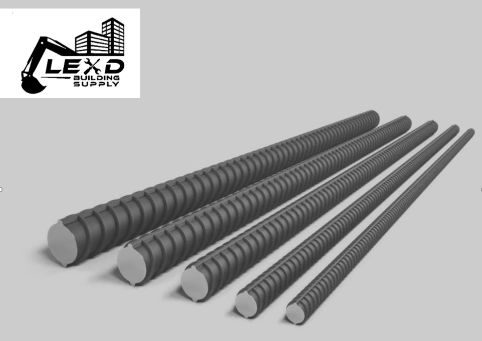 15mm x 10 ft. Black Steel Rebar