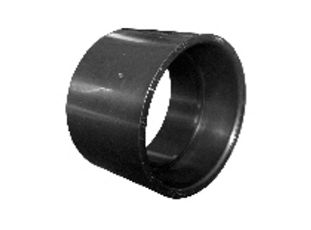 ABS Coupling 3in Black ABS pluming
