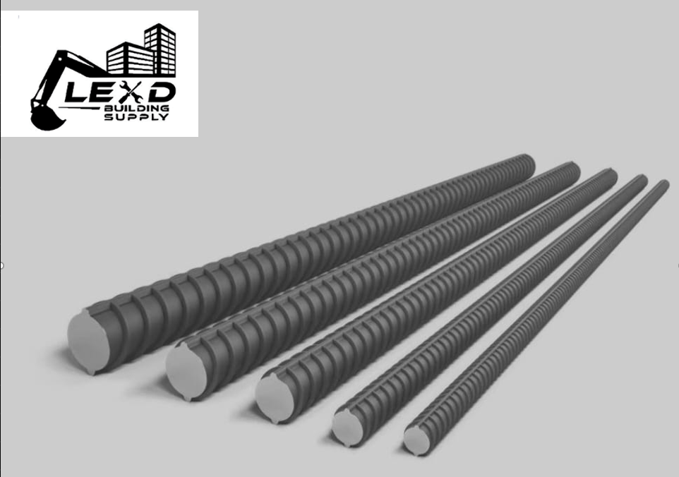 15mm x 20 ft. Black Steel Rebar