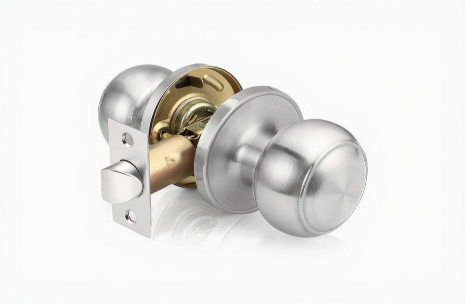 Passage Knob Satin Nickel