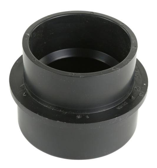 ABS Bushing 4in x 3in ABS pluming
