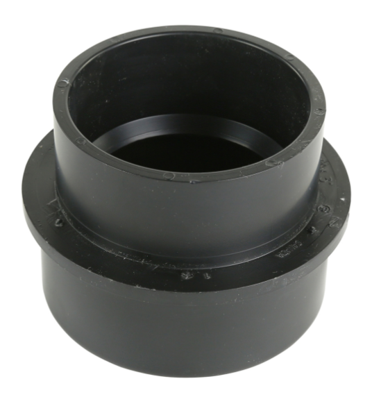 ABS Bushing 4in x 3in ABS plumbing