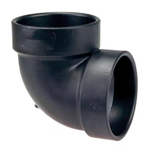 ABS Elbow 90° x 1½in Black ABS pluming