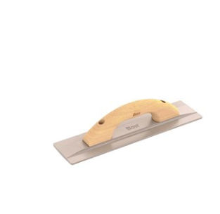 MAGNESIUM FLOAT - 14" x 3 1/2" WOOD HANDLE