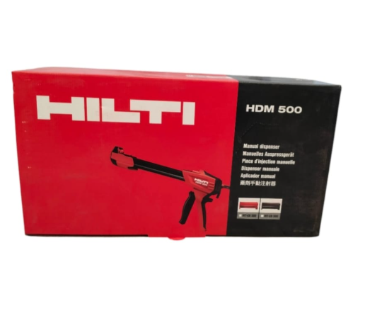 HILTI HDM 500 Manual Dispenser w/ HY Red Insert