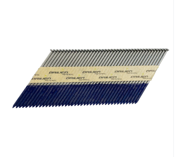 3 1/4" x .120", 34-Degree Strip Nails, Bright Finish Fasteners (3000/box)
