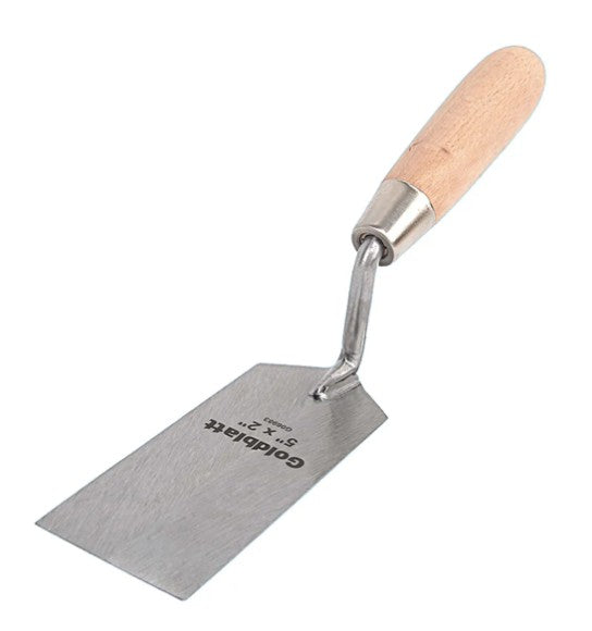 Margin Trowel Wood Handle 5 x 2in
