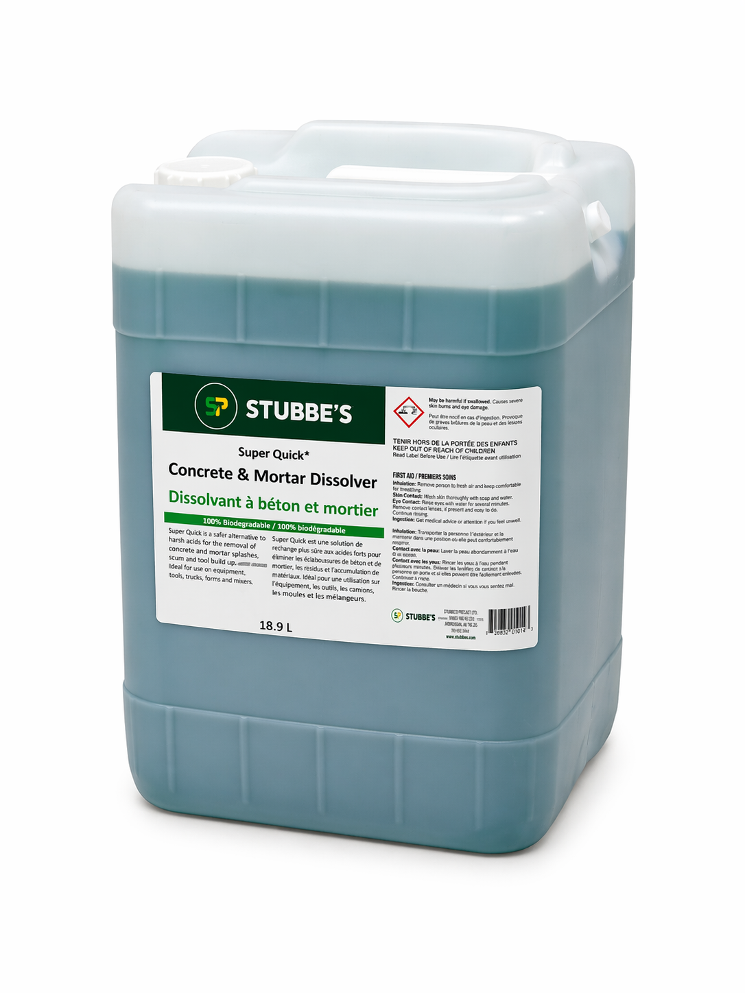 Stubbe’s Concrete & Mortar Dissolver