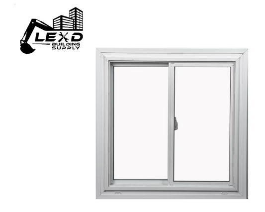 Double Slider Window 48-inch W x 24-inch H