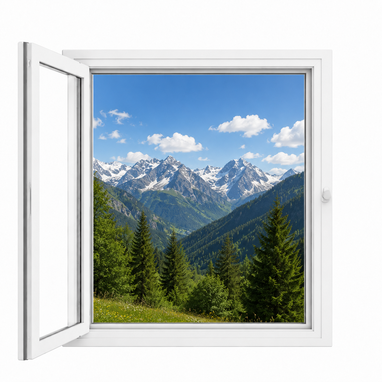 Hopper/Egress Window 32-inch W x 42-inch H