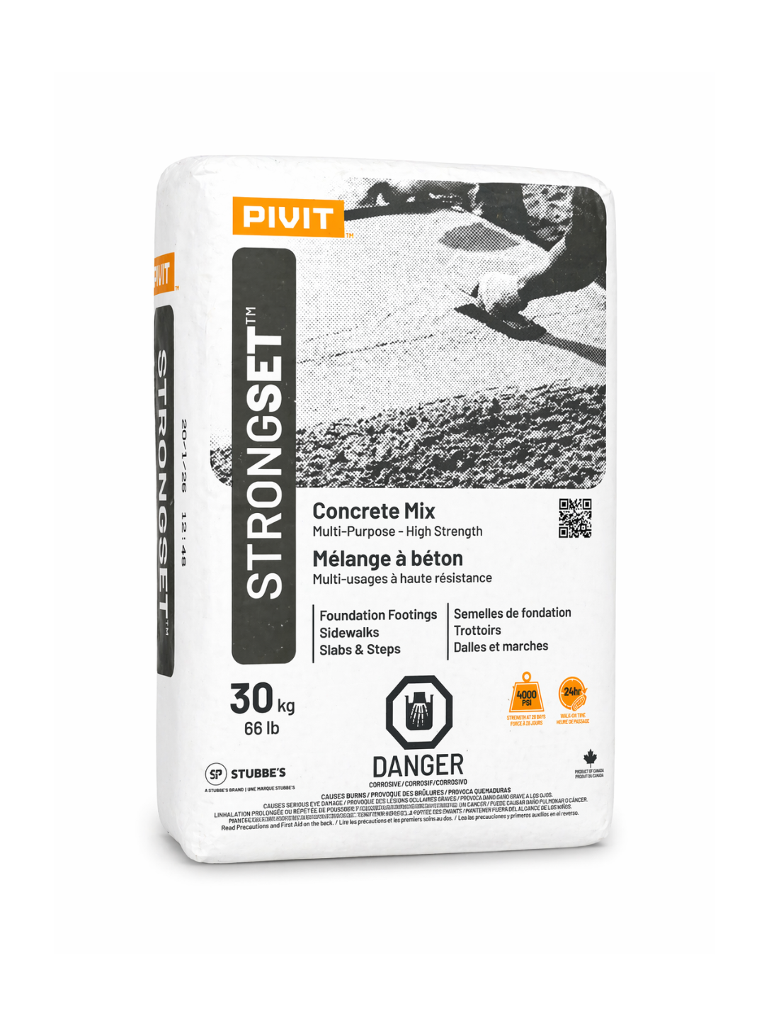Stubbe’s Pivit Concrete Mix - 30 KG
